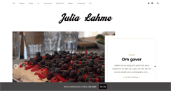 Desktop Screenshot of julialahme.dk